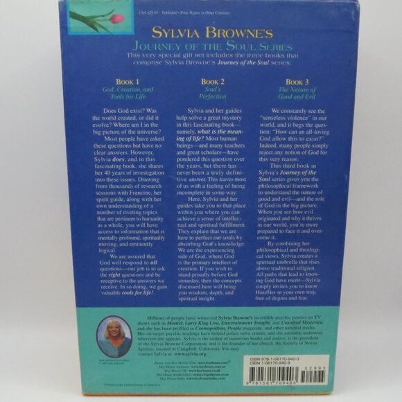 Journey of The Soul Series by Sylvia Browne 3 Book Set - Picture 3 of 6